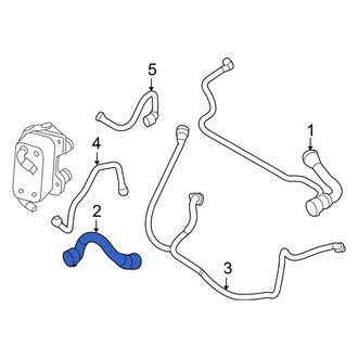 BMW OE - Lower Radiator Coolant Hose