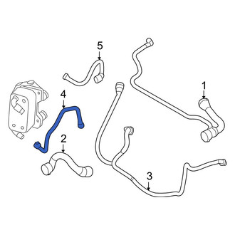 BMW OE - Lower Radiator Coolant Hose