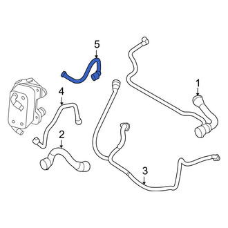 BMW OE - Upper Radiator Coolant Hose