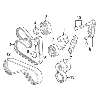 BMW OE - Cooling - Belts & Pulleys (Hydraulic, Tensioner)