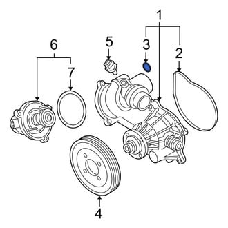 BMW OE - Engine Water Pump O-Ring
