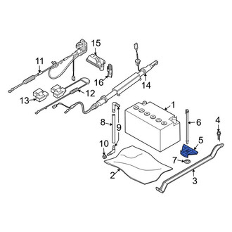 BMW OE - Battery Hold Down