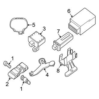 BMW OE - Electrical - Tire Pressure Monitor Components (Base)
