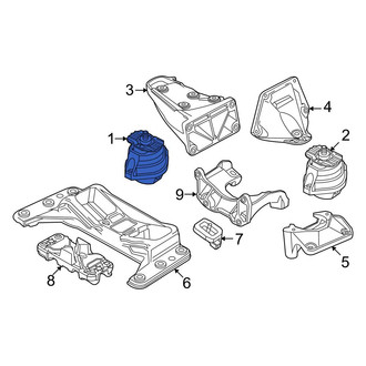 BMW OE - Right Engine Mount