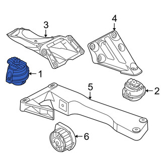 BMW OE - Right Engine Mount