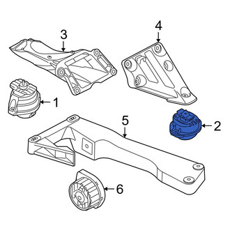 BMW OE - Left Engine Mount