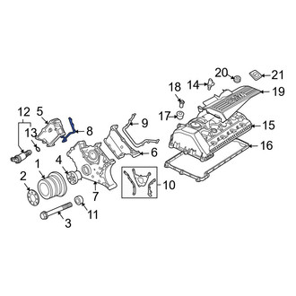BMW OE - Right Engine Timing Cover Gasket