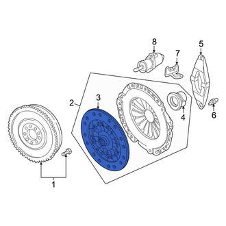 BMW OE - Transmission Clutch Friction Plate