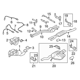 BMW OE - Exhaust System - Exhaust Components (Base)