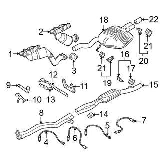 BMW OE - Exhaust System (3.0L)