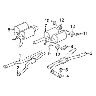 BMW OE - Exhaust System - Exhaust Components