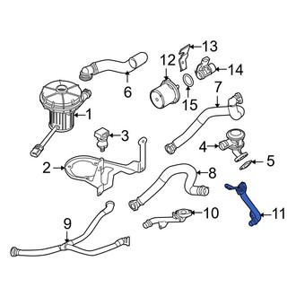BMW OE - Secondary Air Injection Pump Hose