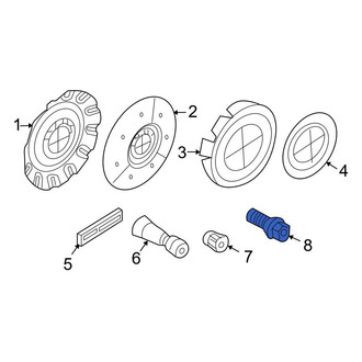 BMW OE - Wheel Lock Set