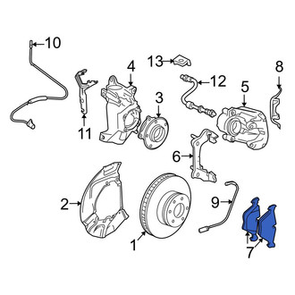 BMW OE - Front Disc Brake Pad Set