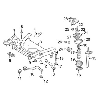 BMW OE - Front Suspension - Suspension Components