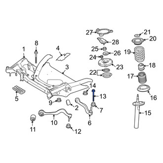 BMW OE - Front Suspension Control Arm Bolt