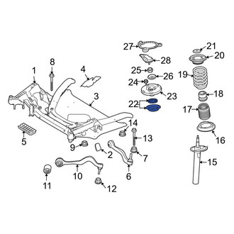 BMW OE - Front Suspension Strut Bearing