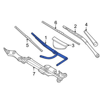 BMW OE - Right Wiper Arm