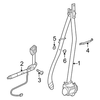 BMW OE - Restraint Systems - Front Seat Belts