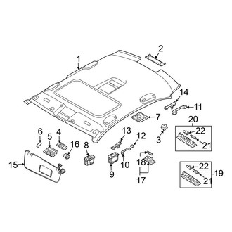 BMW OE - Roof - Interior Trim
