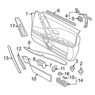 BMW OE - Front Door - Interior Trim