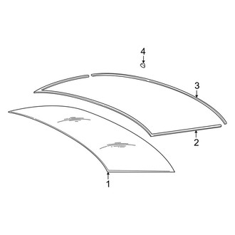 BMW OE - Back Glass - Glass