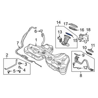 BMW OE - Fuel Pump Tank Seal