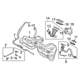 BMW OE - Fuel Pump Tank Seal