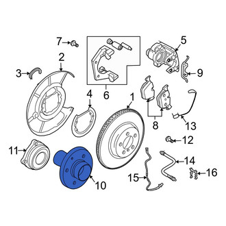 BMW OE - Rear Wheel Hub