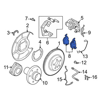 BMW OE - Rear Disc Brake Pad Set