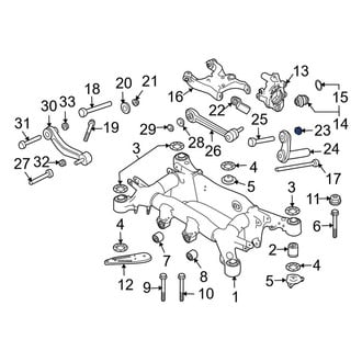 BMW OE - Upper Suspension Control Arm Nut
