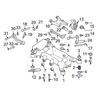 BMW OE - Rear Suspension Crossmember Insulator