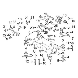 BMW OE - Rear Suspension - Suspension Components