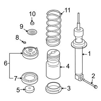 BMW OE - Rear Suspension - Struts & Components