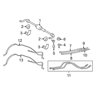BMW OE - Rear Suspension - Stabilizer Bar & Components (With Dynamic Drive)