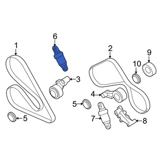 BMW OE - Accessory Drive Belt Tensioner Assembly
