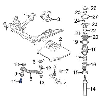 BMW OE - Front Suspension Control Arm Bolt