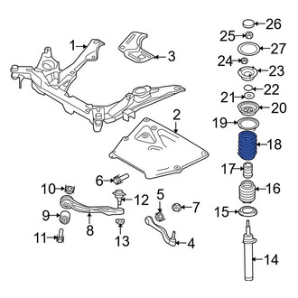 BMW OE - Front Coil Spring