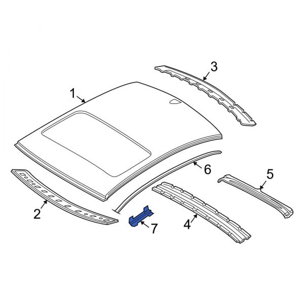 Roof Molding Clip
