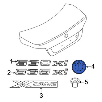 BMW OE - Rear Hatch Emblem