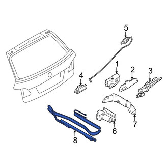 BMW OE - Liftgate Lift Support