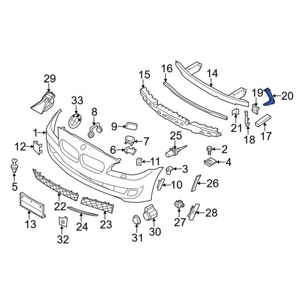 Bumper Cover Spacer