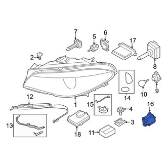BMW OE - Front Right Turn Signal Light Assembly