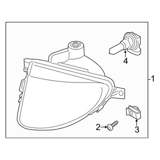 BMW OE - Front Lamps - Fog Lamps (W/O M Type)