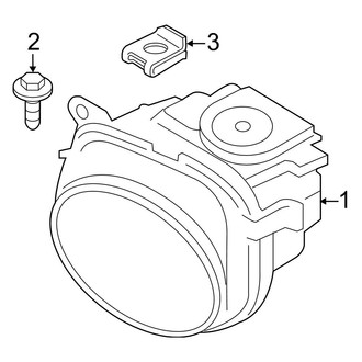 BMW OE - Front Lamps - Fog Lamps (W/O M Type)
