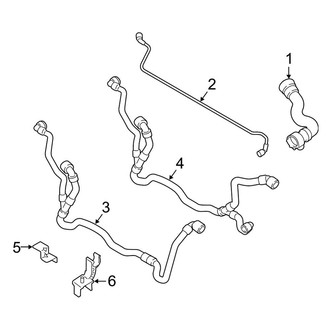 BMW OE - Cooling - Hoses & Pipes (Base 3.0L)