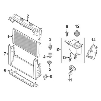 BMW OE - Cooling - Radiator & Components (Main)