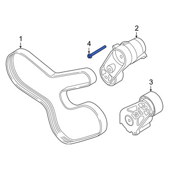 BMW OE - Belt Tensioner Bolt