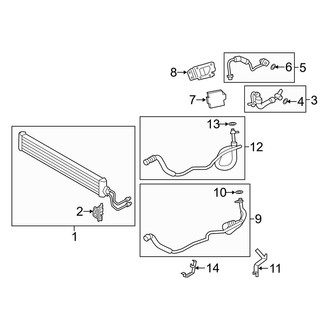 BMW OE - Cooling - Trans Oil Cooler
