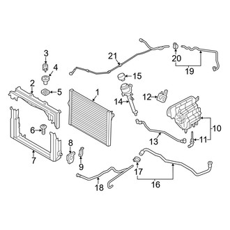 BMW OE - Cooling - Radiator & Components (Main)